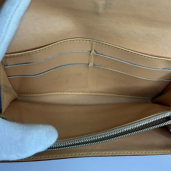 Louis Vuitton Black Multicolor Mini Monogram Sarah Wallet - Picture 10 of 16